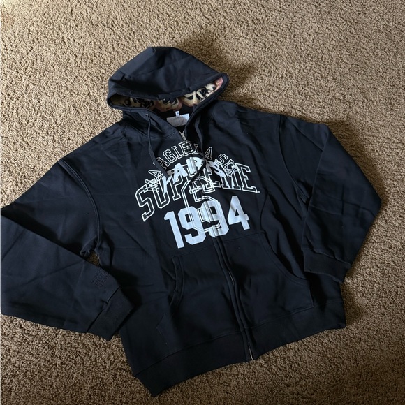 Supreme x Maison Margiela Black ZipUp size Large